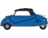 Pre-Order Oxford 76MBC006 Messerschmitt KR200 Bubble Car Royal Blue 1:76 (Estimated Release: Quarter 1/2024)