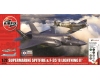 Airfix A50190 Then and Now Spitfire Mk.Vc + F-35B Lightning II 1:72 Scale Gift Set With Paint and Glue Included