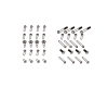 PD Racing Spare PD303-036 B head hex screw HM2.5*20 4pcs