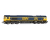 Hornby R30334 GBRf, Class 66, Co-Co, 66705 Golden Jubilee - Era 9 Loco (OO/1:76)