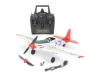 Volantex/Sonik RC Mustang P-51 400mm RED/SILVER Ready To Fly 4-Ch RC Plane with Flight Stabilisation (Complete Package) V761-5V2R