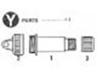 Tamiya 10225035 / 0225035 Y Parts (1) For 58051 - Fox / Others