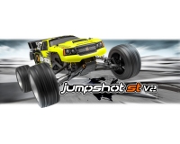 HPI Jumpshot ST V2.0 Yellow Brushed 1:10 - Fast Tough RC 2WD Stadium Truck (120082)