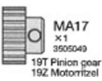 Tamiya 13505049 / 3505049 19t Pinion Gear For Gravel Hound