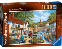 Ravensburger 1000 Piece Jigsaw Puzzle - Waterside Tavern - 196651