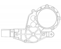 Tamiya 15405007 / 5405007 Gear Case L for 58441 Buggy Champ 2009