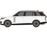 Pre-Order Oxford 76RR5L002 Range Rover L460 LWB SV Ice White/Corinthian Bronze 1:76 (Estimated Release: Quarter 3/2023)