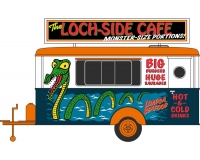 Pre-Order Oxford 76TR020 Mobile Trailer Loch Side Cafe 1:76 (Estimated Release: Quarter 2/2024)