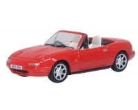 Oxford 76MAZ001 Mazda MX5 Mk1 (Open) Classic Red 1:76