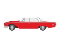 Pre-Order Oxford 87FF60001 1960 Ford Fairlane Sedan 500 Town Monte Carlo Red/Corinthian White 1:87 (Estimated Release: Quarter 1/2024)