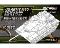 UStar UA60003 US Army M60 Patton Main Battle Tank 1:144 Model Kit (Ideal for Diorama or Wargaming)