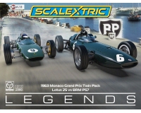 Pre-Order Scalextric C4580A 1963 Monaco Carlo Grand Prix Twin Pack (Due Approx Q2 2025)