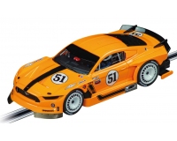 Carrera 20027788 Ford Mustang GTY No.51 Orange (Scalextric Compatible Car)