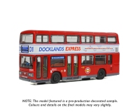 Pre-Order EFE 28833 Leyland Titan B15 London Forest T82 Docklands Express D1 Waterloo Stn 1:76 (RRP £46.95, Due Summer 2025)