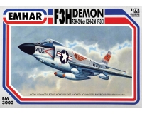 Emhar EM3002 F3H 2M/2N Demon US Navy Jet 1:72 Model Kit