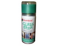 Humbrol Acrylic Spray Paint AD7703 Green Glass Etch (COURIER DELIVERY ONLY)