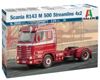 Italeri 3950 Scania R143 M 500 Streamline 4x2 1:24 Scale Model Kit