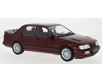 Model Car Group 18354 Ford Sierra Sapphire RS Cosworth 4x4 1992 - Wine Red 1:18 High Detail Model