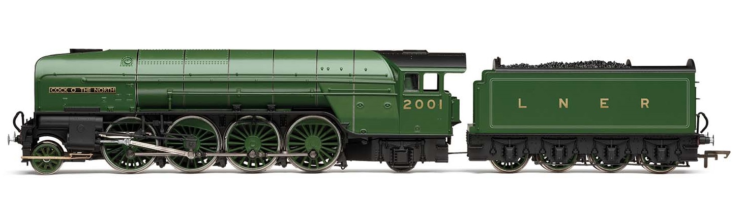 Hornby Railroad R3171 LNER, P2 Class, 2-8-2, 2001 Cock \'O The North - Era 3 OO/1:76 Scale