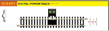 Hornby Track R8241 Hornby Digital Power Track (For Hornby OO / 1:76 Scale Standard Systems)