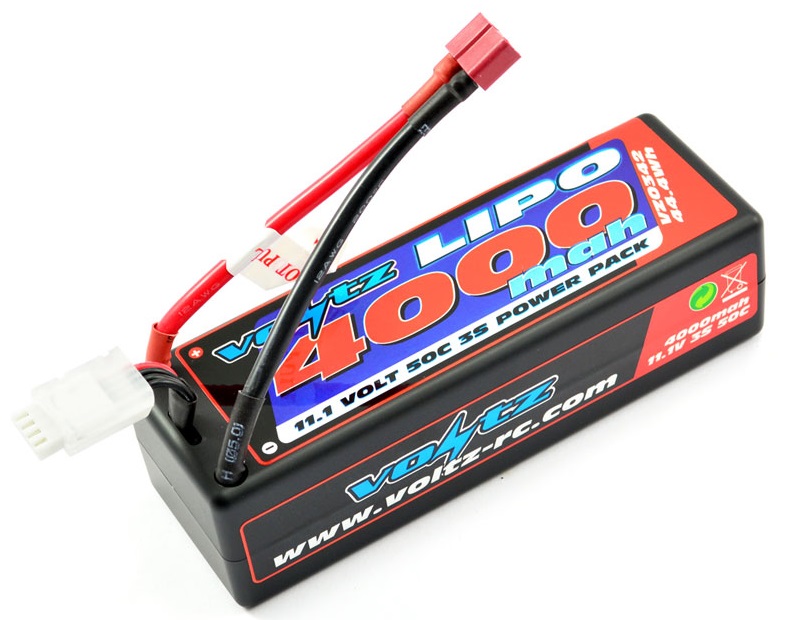 Voltz VZ0342 4000MAH 3S 11.1V 40C Hard Case LiPo Stick Battery Pack (for FTX 3S and HPI 3S Models) (Courier Delivery Only)