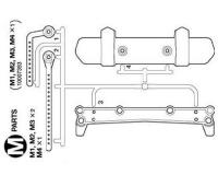 Tamiya 10007393 / 0007393 M Parts for 58512