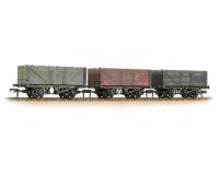 Bachmann 37-081TL Triple Pack \"Cornish Coal Trader\" Wagons - Weathered