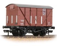 Bachmann 37-903B BR 12T Shock Van Corrugated Ends BR Bauxite (Early) Wagon