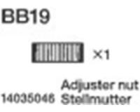 Tamiya 14035046 / 4035046 Adjuster Nut For 58431