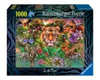 Ravensburger 1000 Piece Jigsaw Puzzle - Jungle Tiger - 12001273