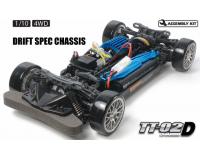 Tamiya 58584 TT02D Drift Chassis Kit (Kit Without ESC or Custom Deal Bundle)