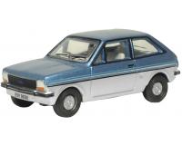 Oxford 76FF007 Titan Blue/Strato Silver Ford Fiesta MkI 1:76