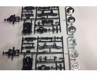 Tamiya 19000614 / 9000614 A Parts - A13-14 Plated X 2  Tt-02d