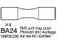 Tamiya 19808236 / 9808236 R/C Unit Tray Post(4) For 58431