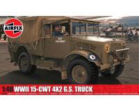 Airfix A03313A WWII RAF 15-cwt 4 x 2 G.S. Truck Model Kit 1:48 Scale
