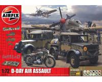 Airfix A50157A D-Day Air Assault Gift Set 1:72 Kits with Paints and Glue (UK Sales Only)