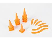 Truck: Carson C907197 1:14 Cone Set (10) 56mm (for Tamiya Trucks)