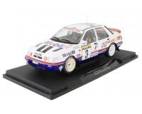 Model Car Group 18355 Ford Sierra Cosworth 4x4 #3 Mobil 1 Monte Carlo 1992 M.Biasion/T.Siviero 1:18 Diecast Scale Model