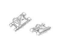 PD Racing Spare PD861-012 Fr. Lower Suspension Arm 2PCS