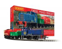 Hornby R1292M Diesel Mixed Freight Train Set - Complete Starter Set