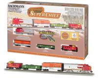 Bachmann 24021 Super Chief N-Gauge Complete Starter Train Set (RRP £182.50)