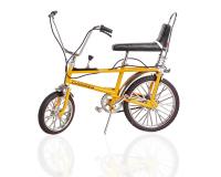 Toyway 1:12 Raleigh Chopper Mk1 Bicycle Model - Golden Yellow (Ready Made Display Model)
