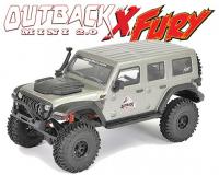 FTX Outback MINI X FURY (Grey) 1:18 Trail Truck Crawler - Ready To Run FTX5525GY