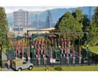 Gaugemaster Structures GM487 Fordhampton Electricity Substation Plastic Kit 1:76 / OO Scale