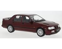 Model Car Group 18354 Ford Sierra Sapphire RS Cosworth 4x4 1992 - Wine Red 1:18 High Detail Model