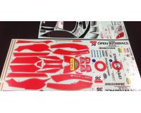 Tamiya 11420181 / 1420181 Open Interface Toms Sticker Pack (OSO)