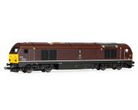 Hornby R30323 RailRoad Plus DB, Class 67, Bo-Bo, 67005 Queens Messenger - Era 10