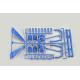 Tamiya 10005969 / 0005969 F Parts (1 Pc.) For 58321 - Clodbuster SPO / CKOSO (Was 0005298 - now Blue)