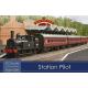 Bachmann 30-180 Station Pilot Steam Train Set Complete Starter Train Set (Hornby Compatible)