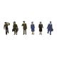 Bachmann 36-430 OO Scale People - Embarking Service Personnel